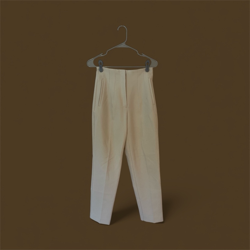Zara womens Beige Dress Pants